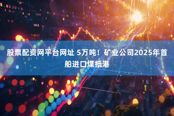 股票配资网平台网址 5万吨！矿业公司2025年首船进口煤抵港